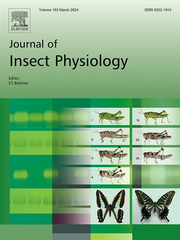 Go to journal home page - Journal of Insect Physiology